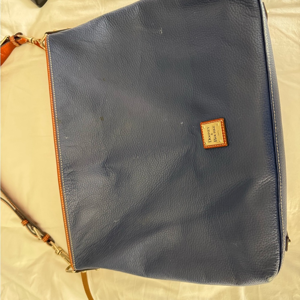 Dooney & Bourke Red and Brown Leather Bag